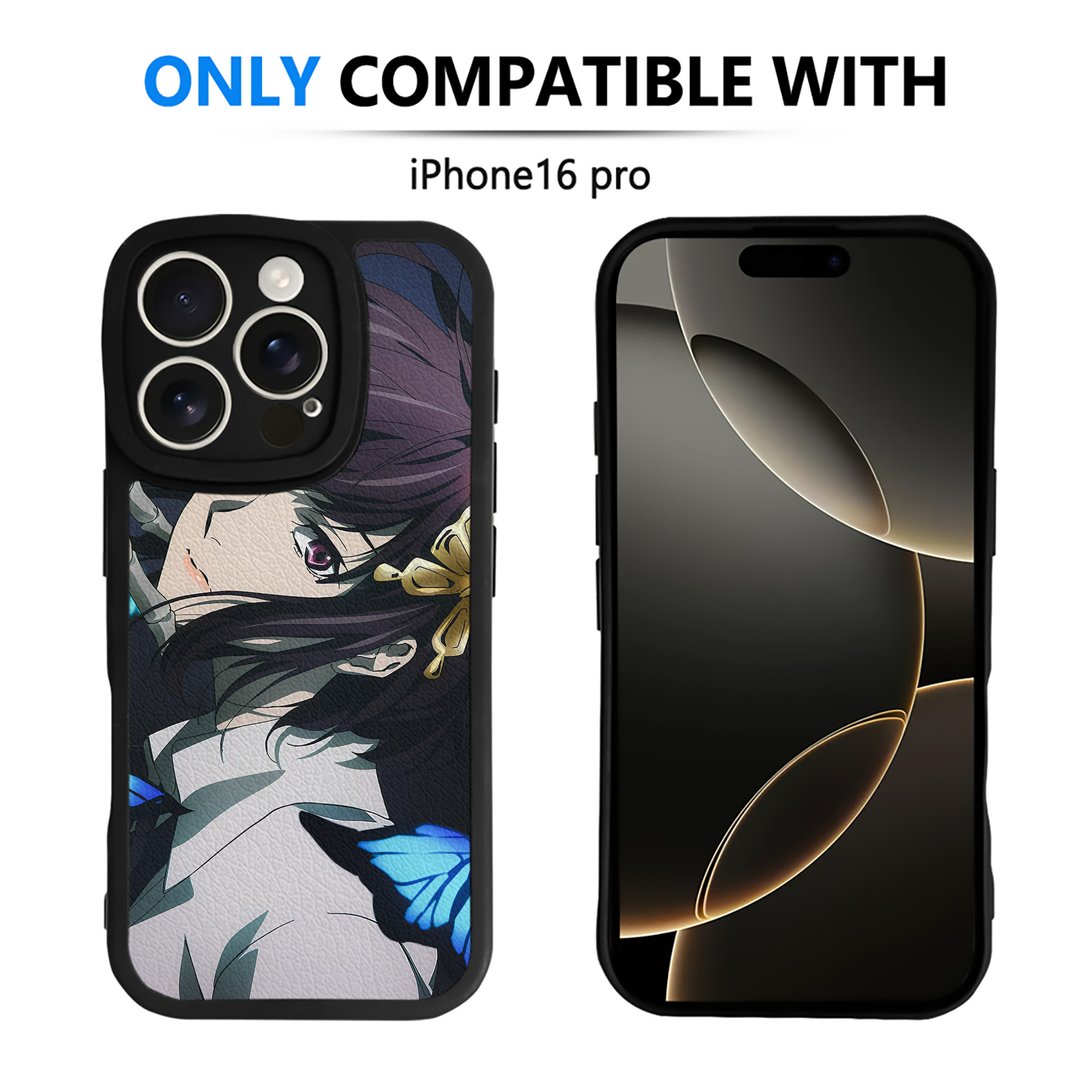 （画像用） 文豪ストレイドッグス Bungo Stray Dogs 【iPhone 16シリーズ対応】シリコンスマホケース（レザー調） 材質：シリコン